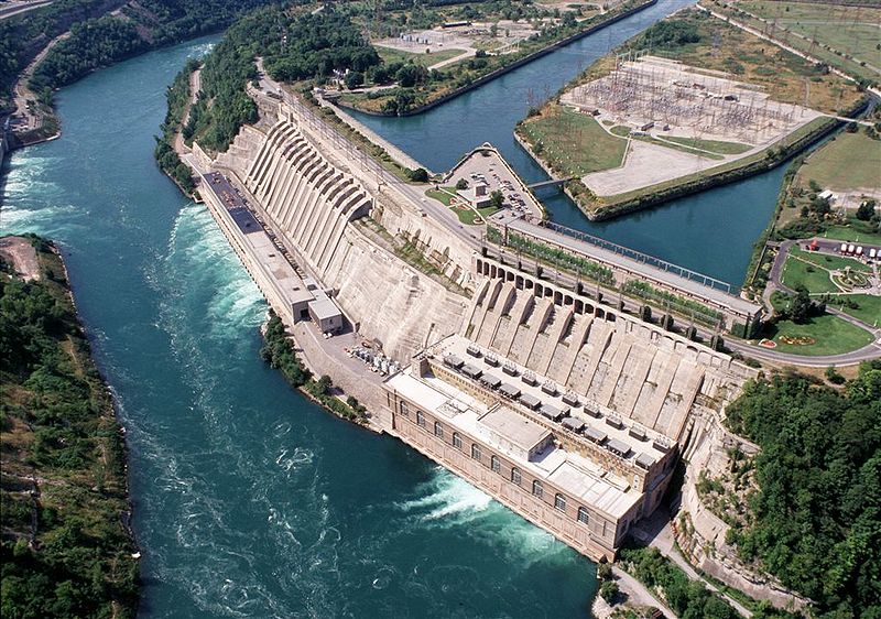 Adam Beck Complex in 2007.  Photo by Ontario Power Generation. https://creativecommons.org/licenses/by/2.0/deed.en.  Found at WikiMedia Commons - https://commons.wikimedia.org/wiki/File:Adam_Beck_Complex.jpg