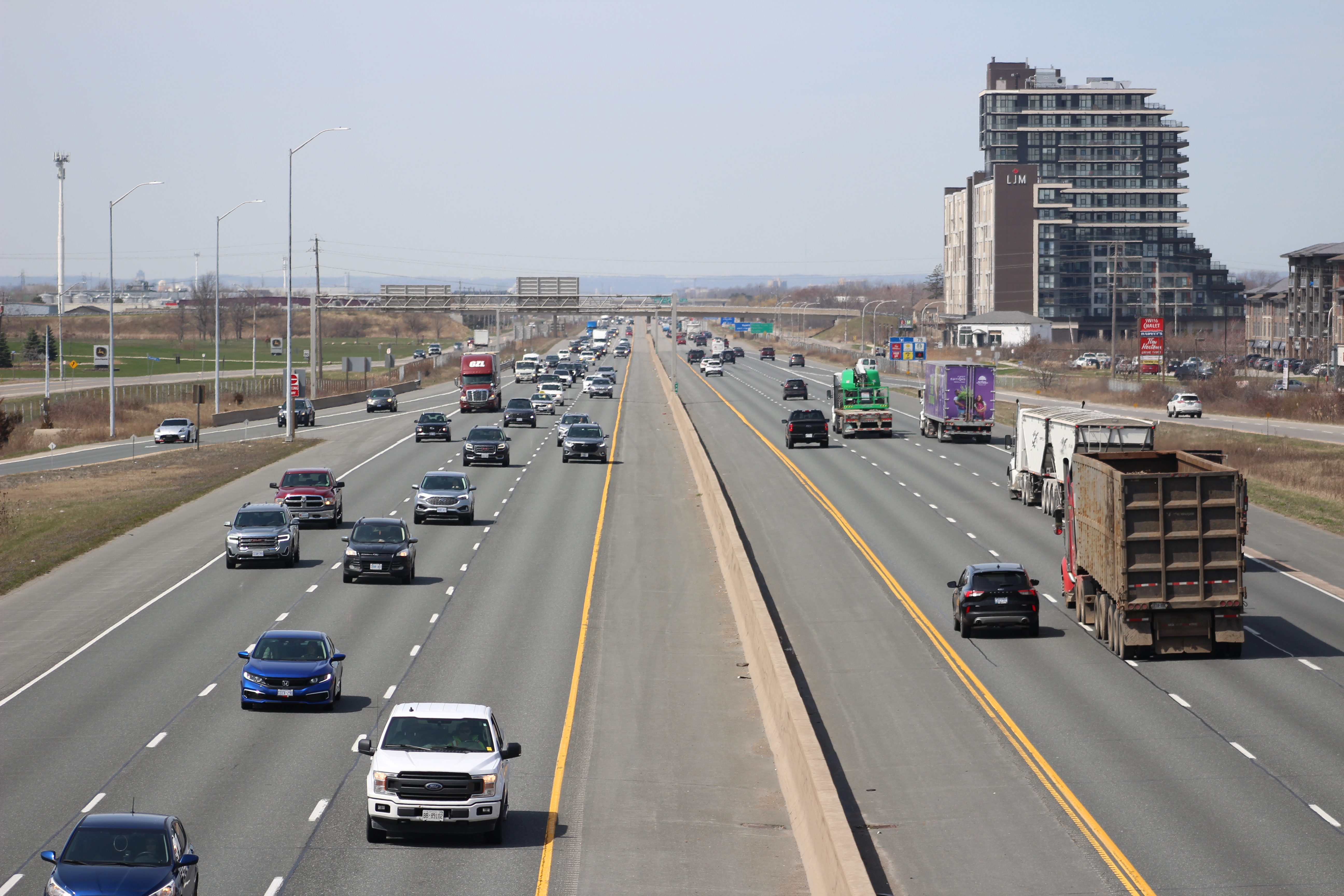 QEW traffic